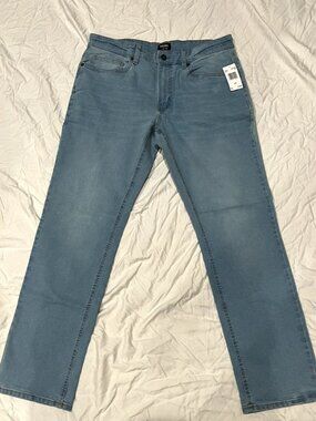 Stretch Straight Leg Jeans